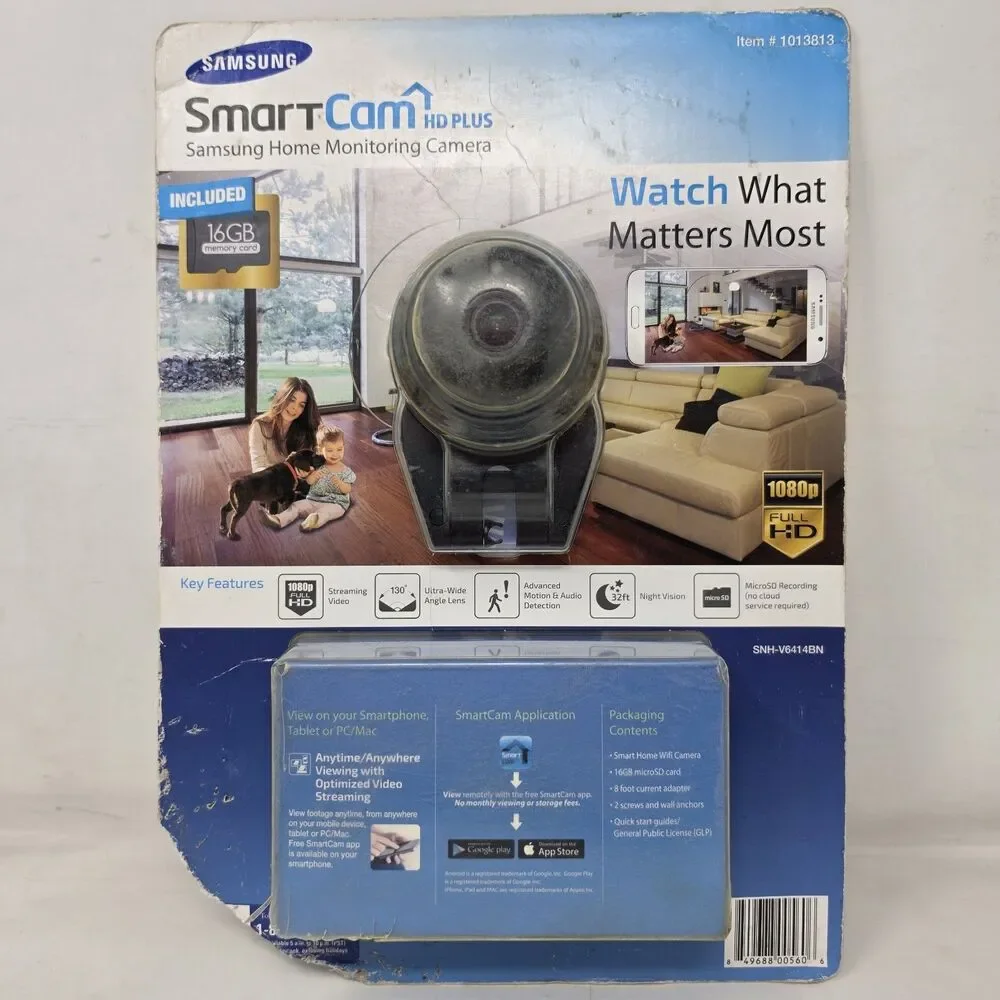 Samsung SmartCam Home Monitoring Camera 1080P Full HD Night Vision Unsupported